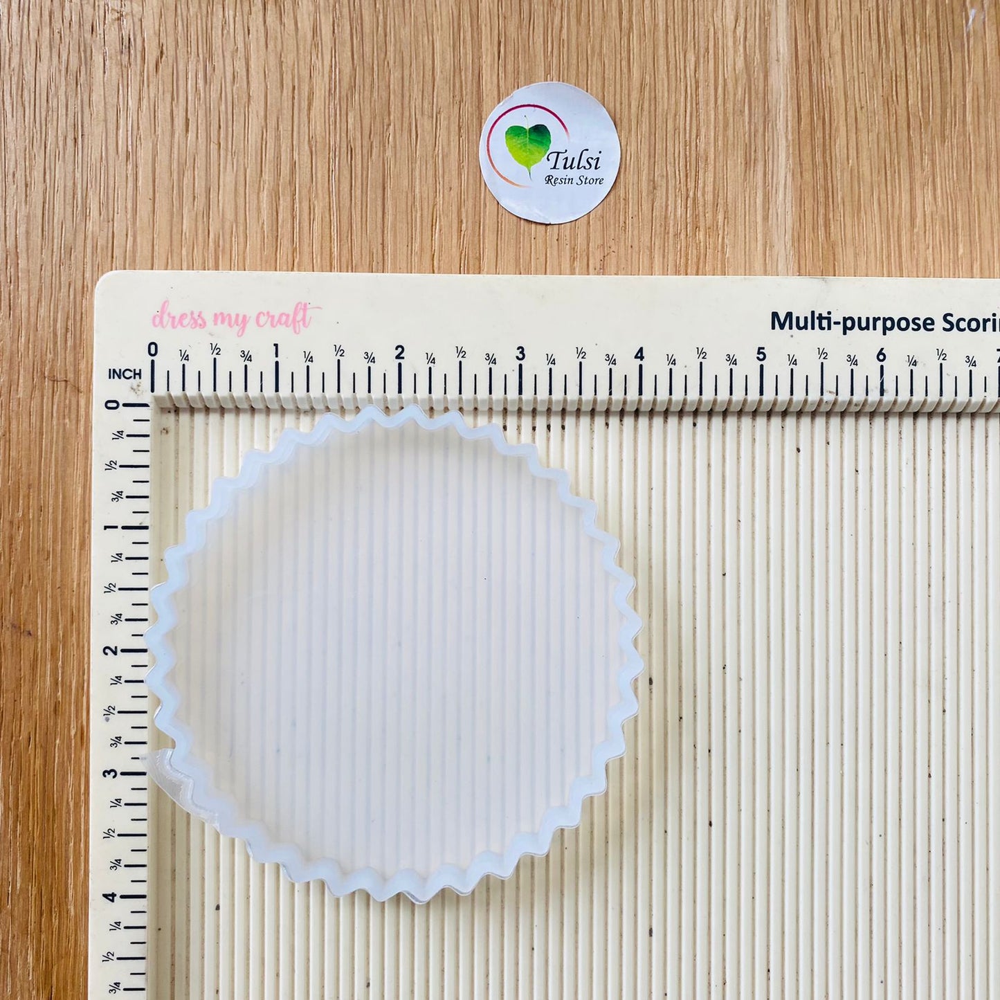 4" Zigzag Coaster Mould