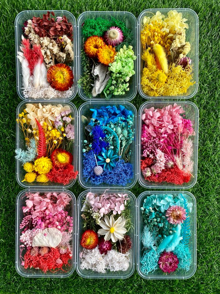 Dry Flower Box - Mix Colour