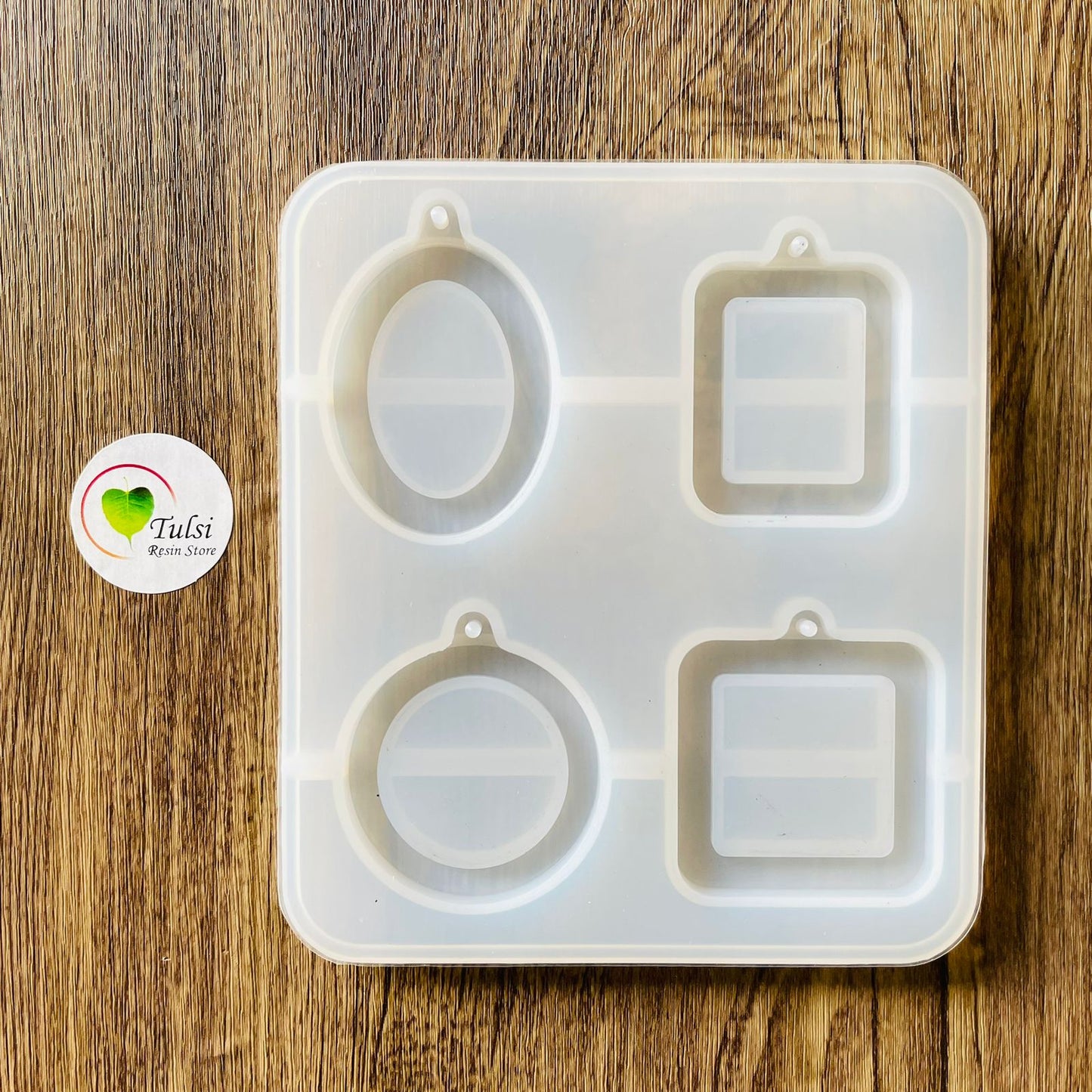 4 Cavity Mini Frame Keychain Mould