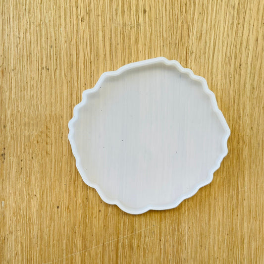 Agate Coaster Mould - 4" Thin