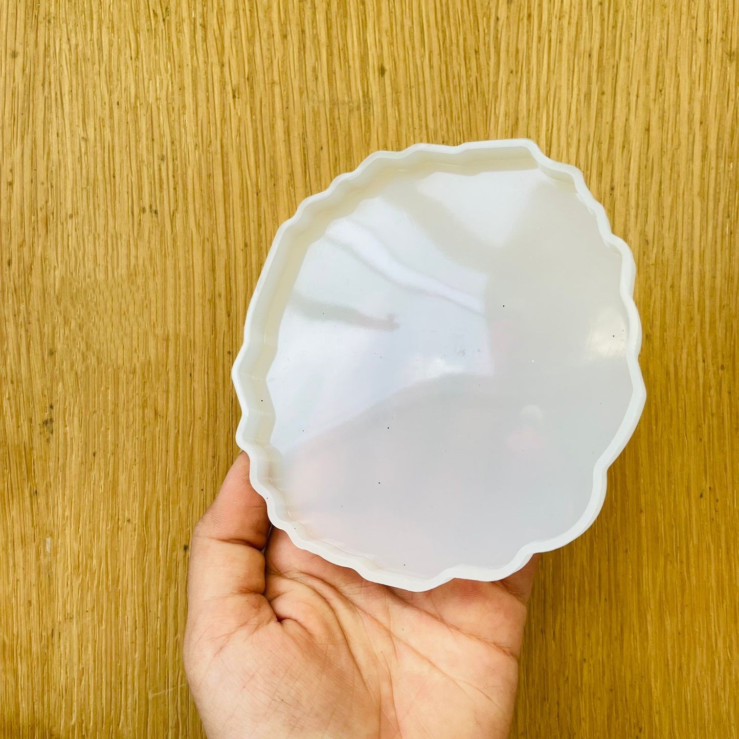 Agate Coaster Mould - 4" Thin