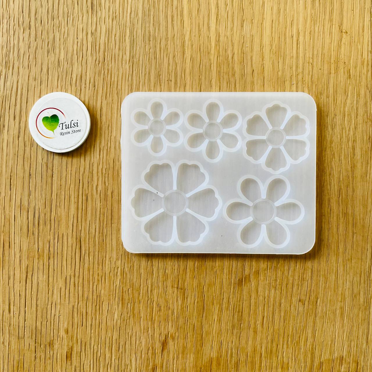 5 Pcs Flower Mould - TRS