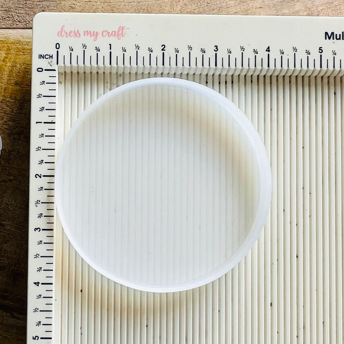 Basic 4" Round Coaster Mould