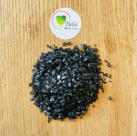 Mini Transparent Black Crystal