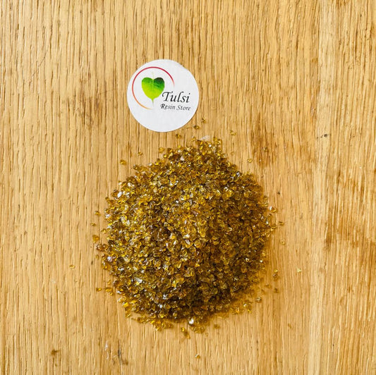 Mini Transparent Brown Crystal