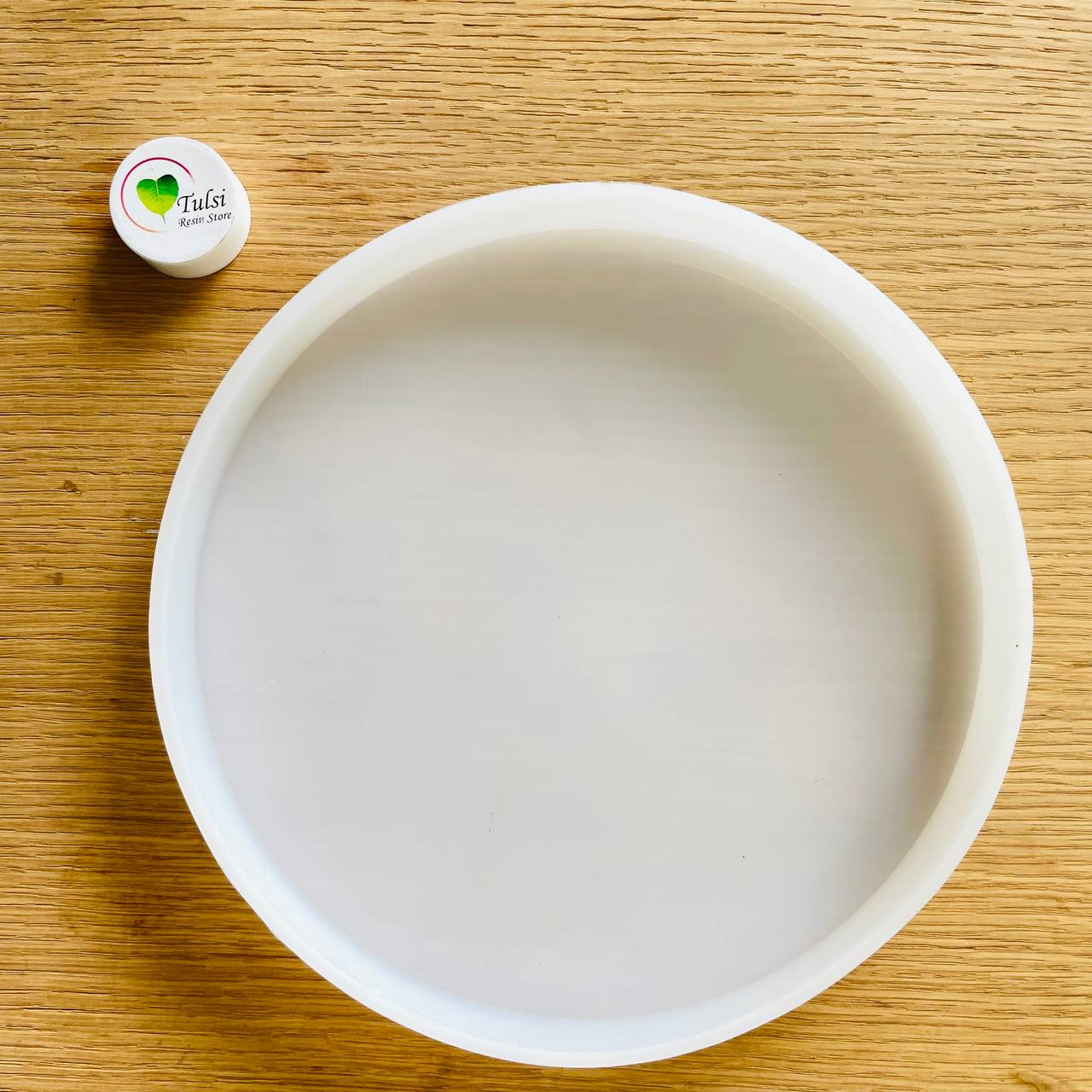 8" Plain Round Tray Mould
