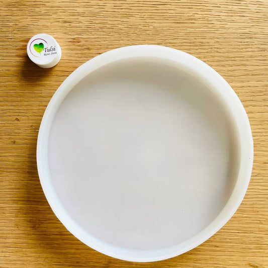 8" Plain Round Tray Mould